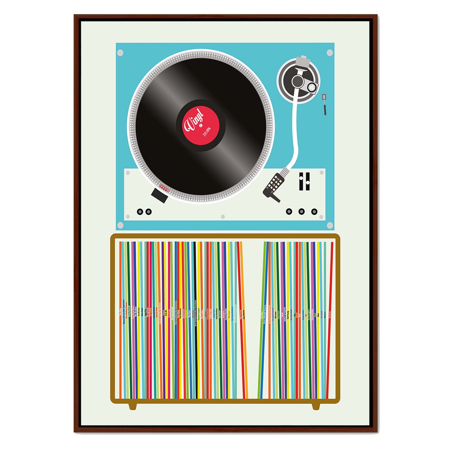 VINYL STACK | CANVAS