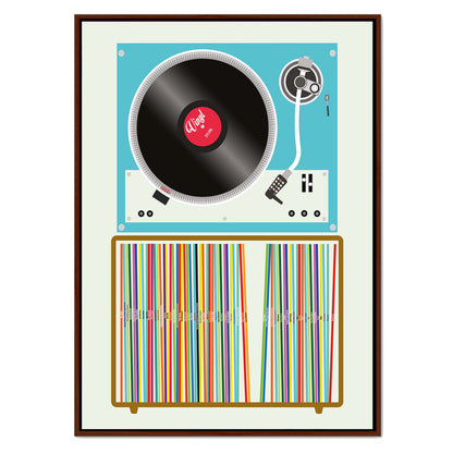 VINYL STACK | CANVAS