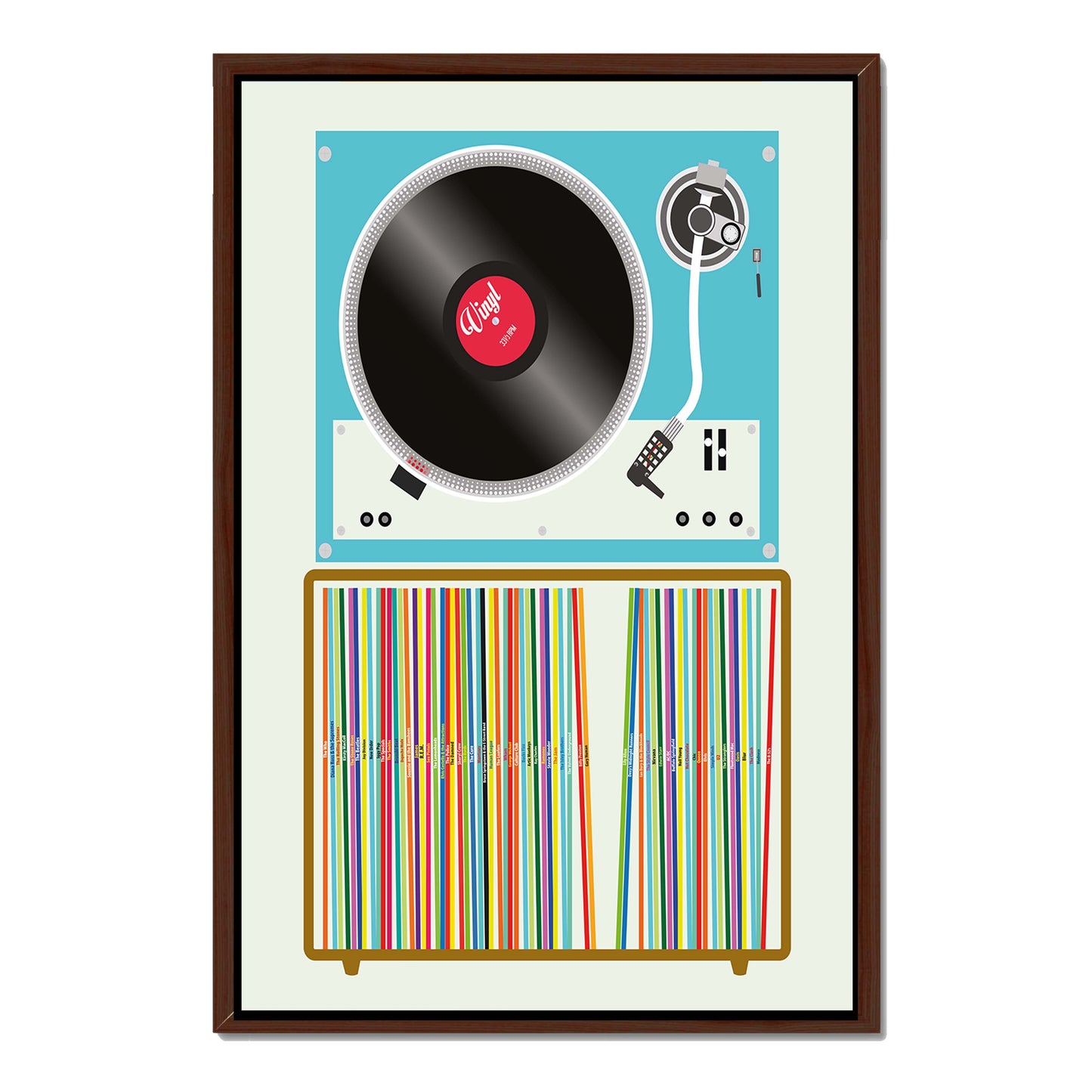 VINYL STACK | CANVAS