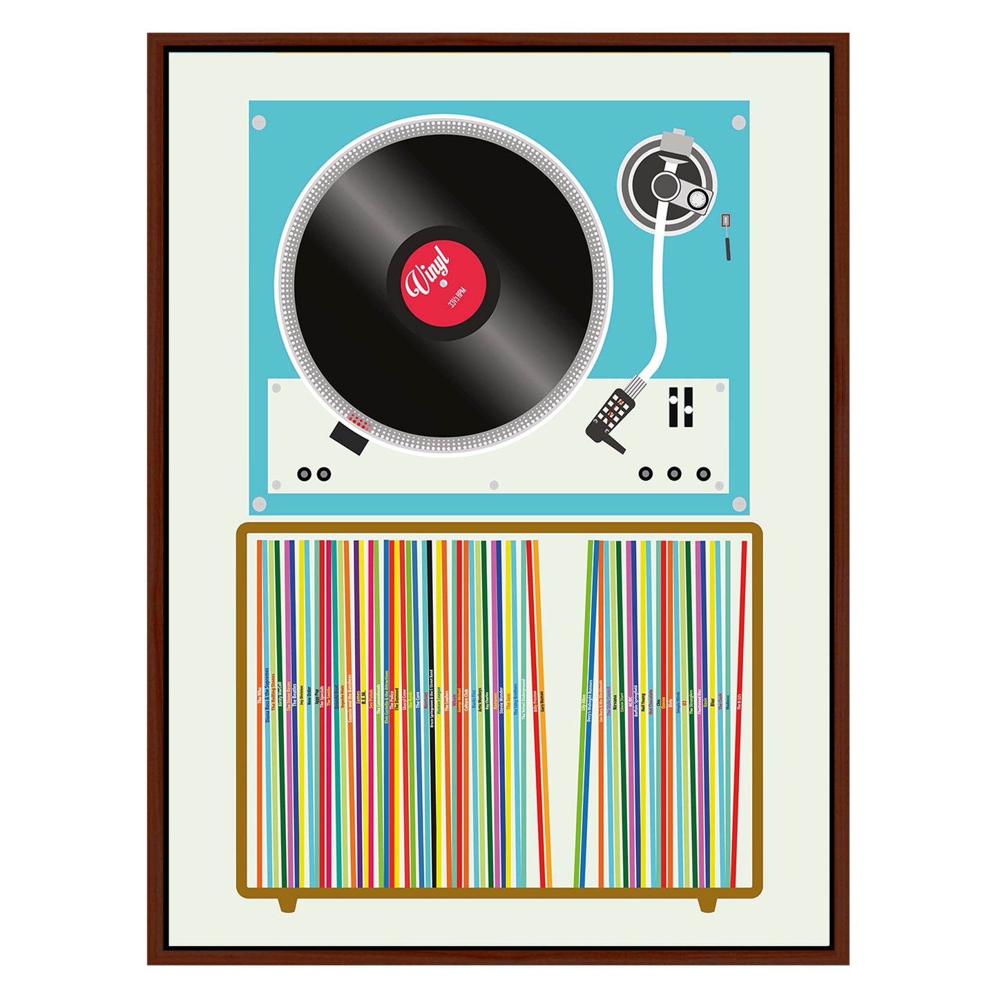 VINYL STACK | CANVAS