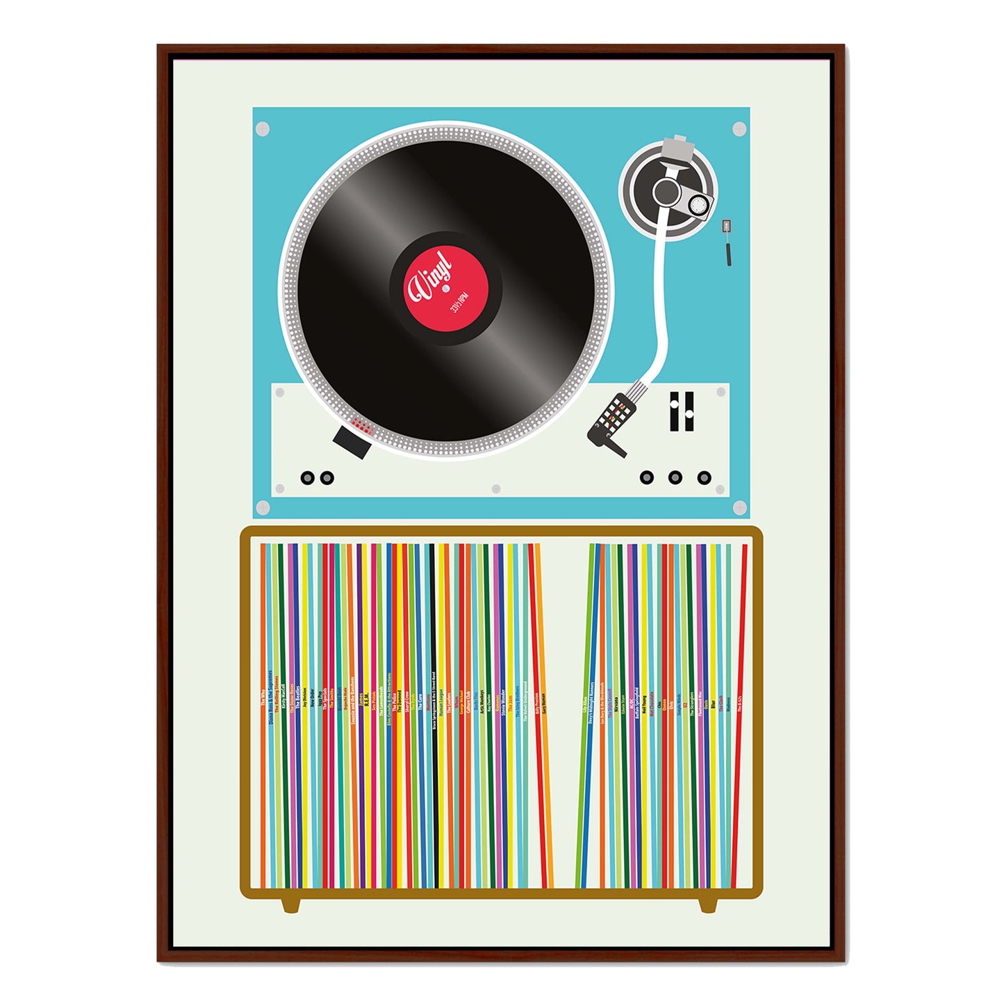 VINYL STACK | CANVAS