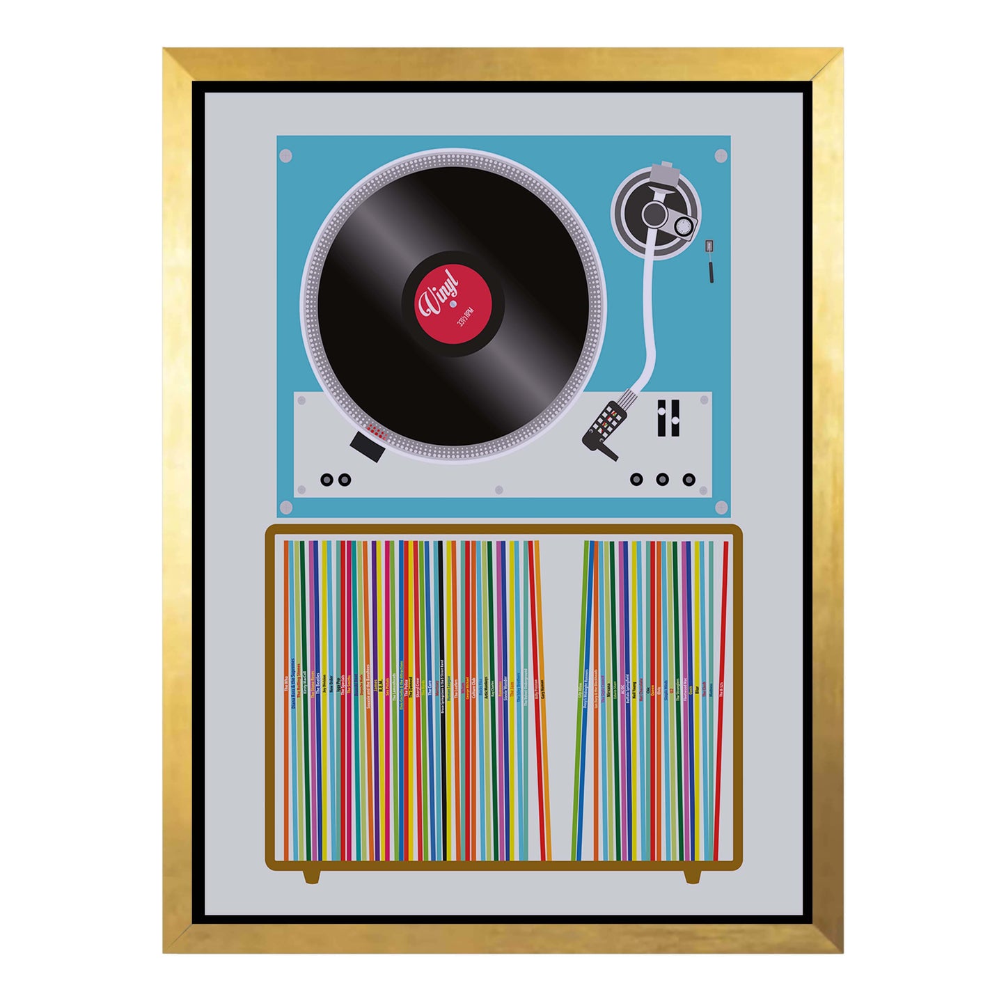 VINYL STACK | CANVAS