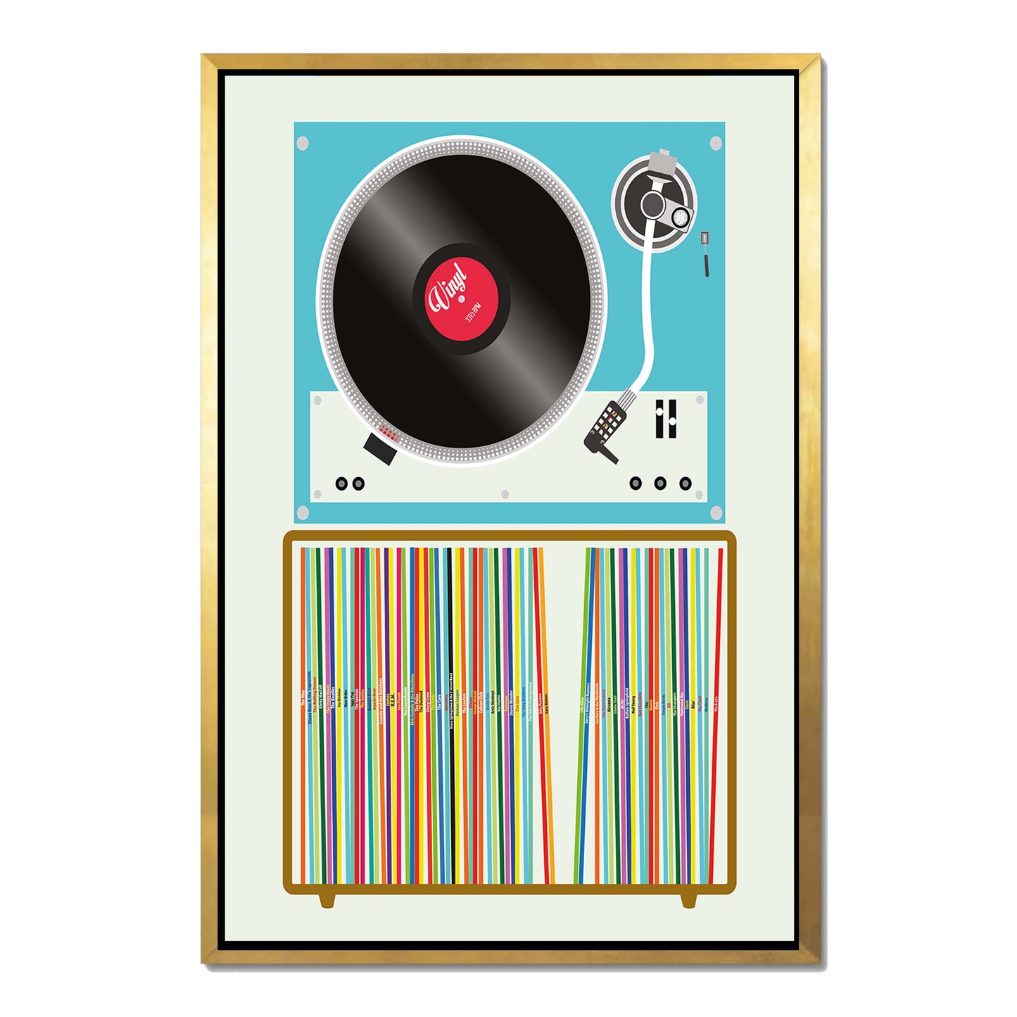 VINYL STACK | CANVAS