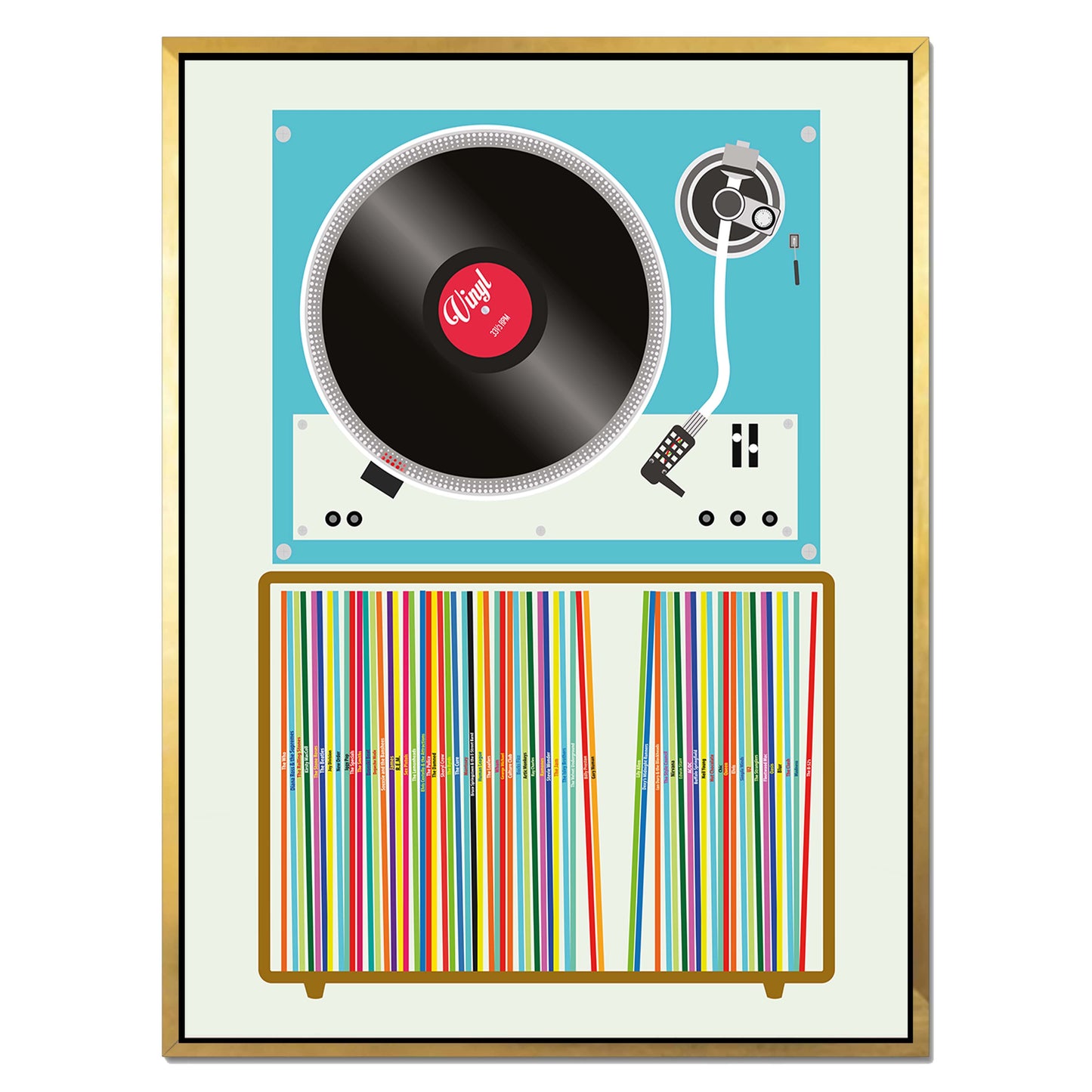 VINYL STACK | CANVAS