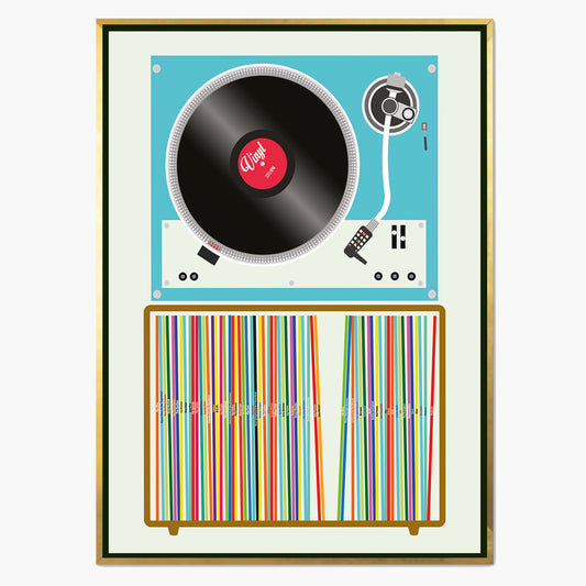 VINYL STACK | CANVAS