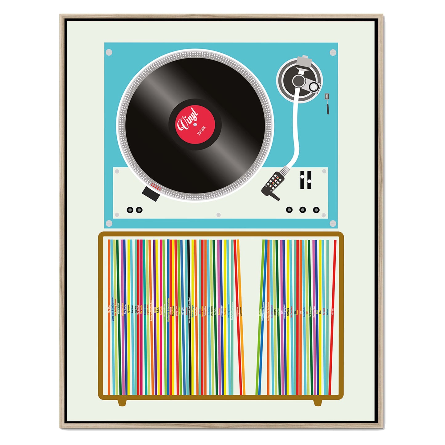 VINYL STACK | CANVAS