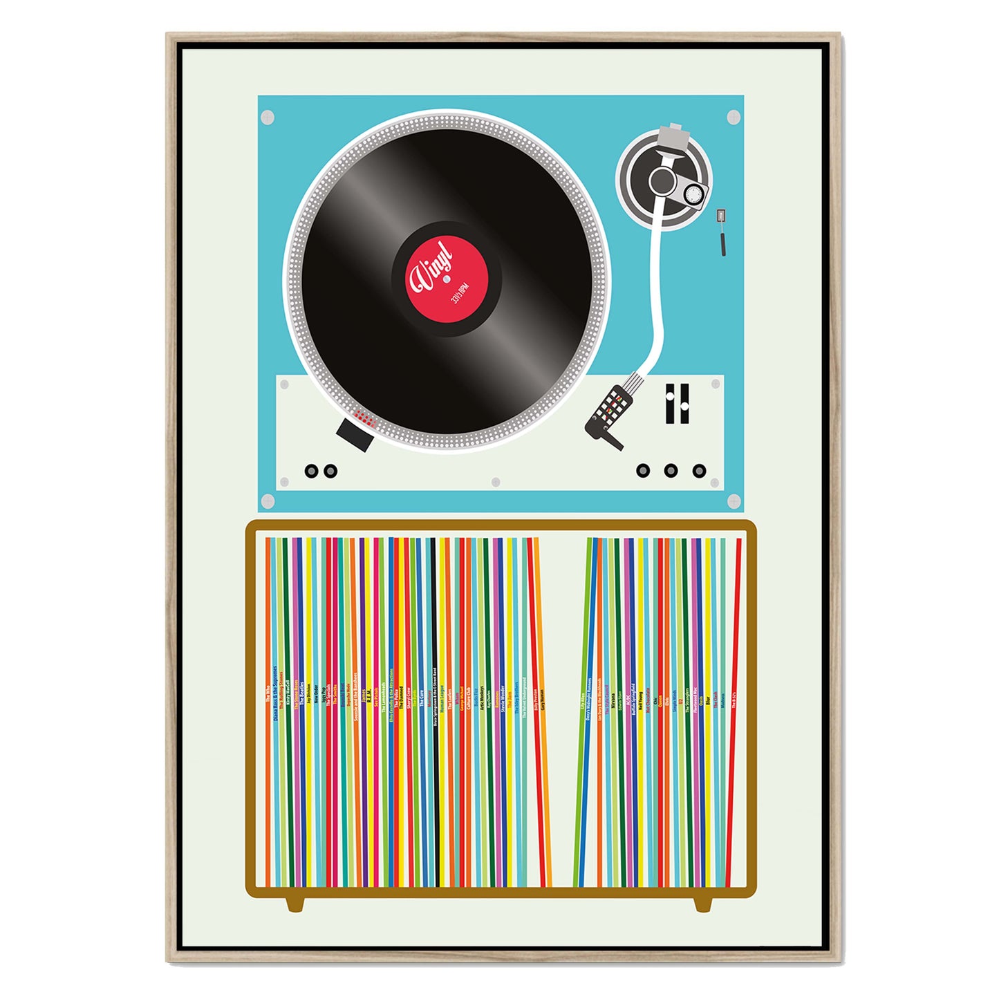 VINYL STACK | CANVAS
