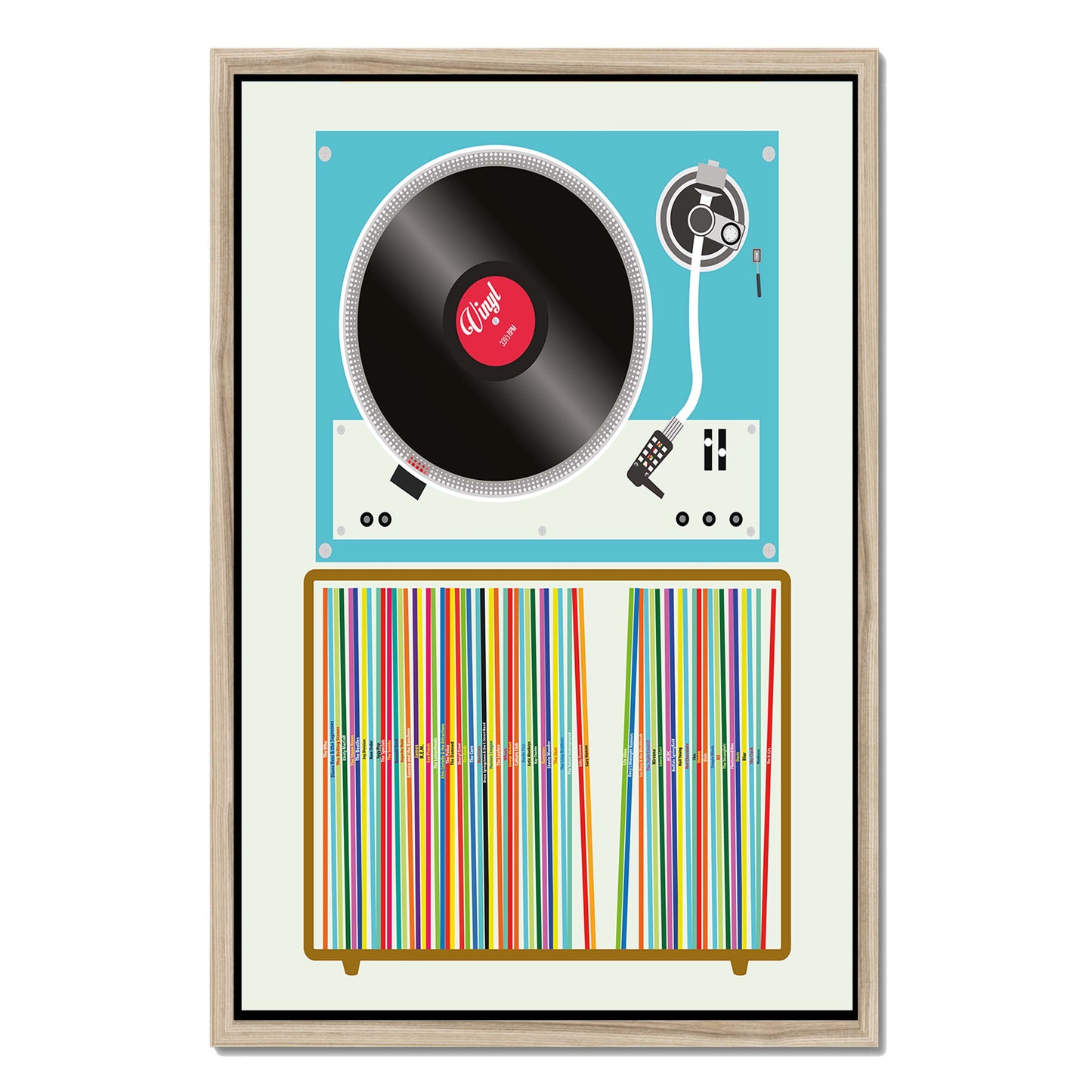 VINYL STACK | CANVAS