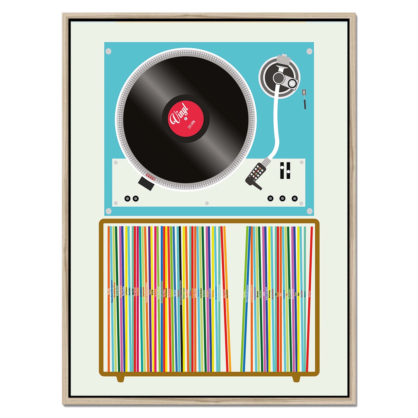 VINYL STACK | CANVAS