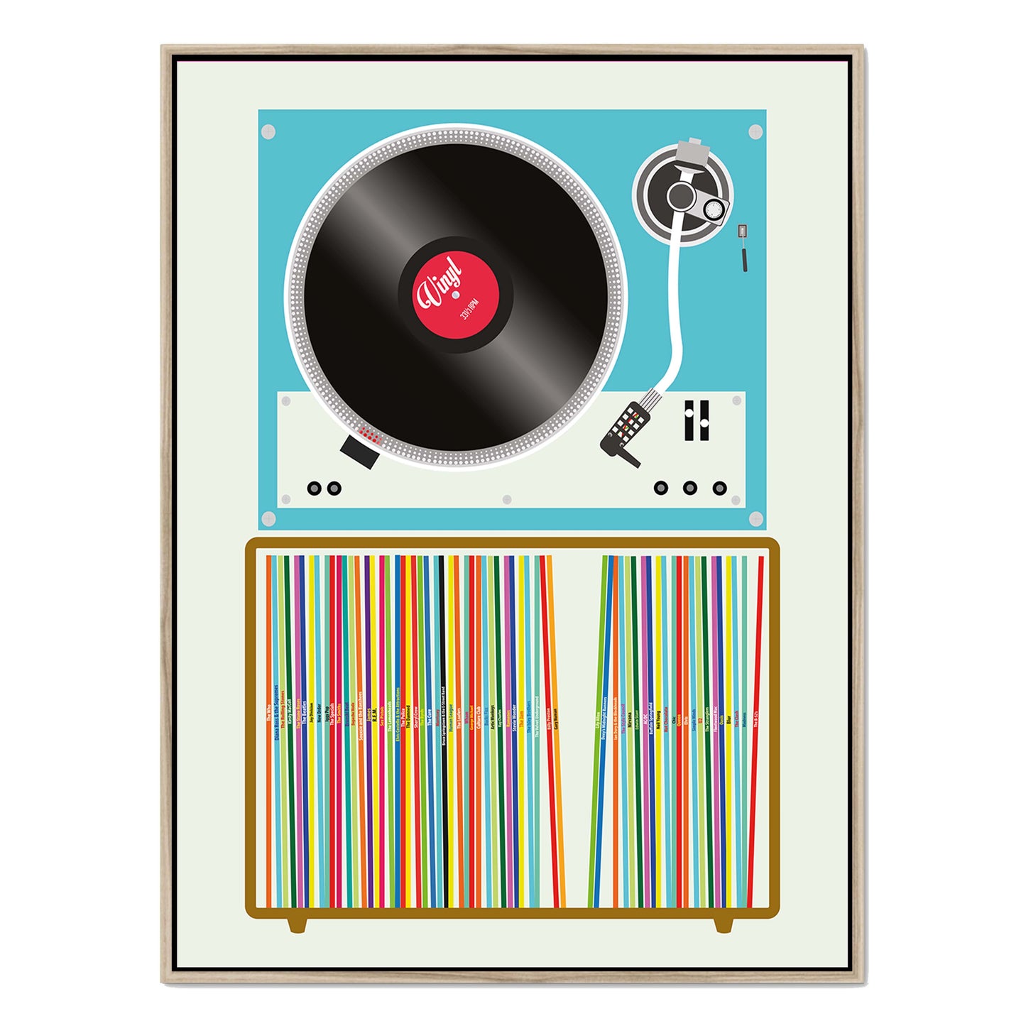 VINYL STACK | CANVAS