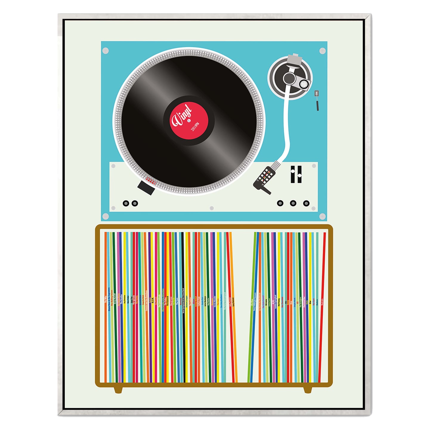 VINYL STACK | CANVAS