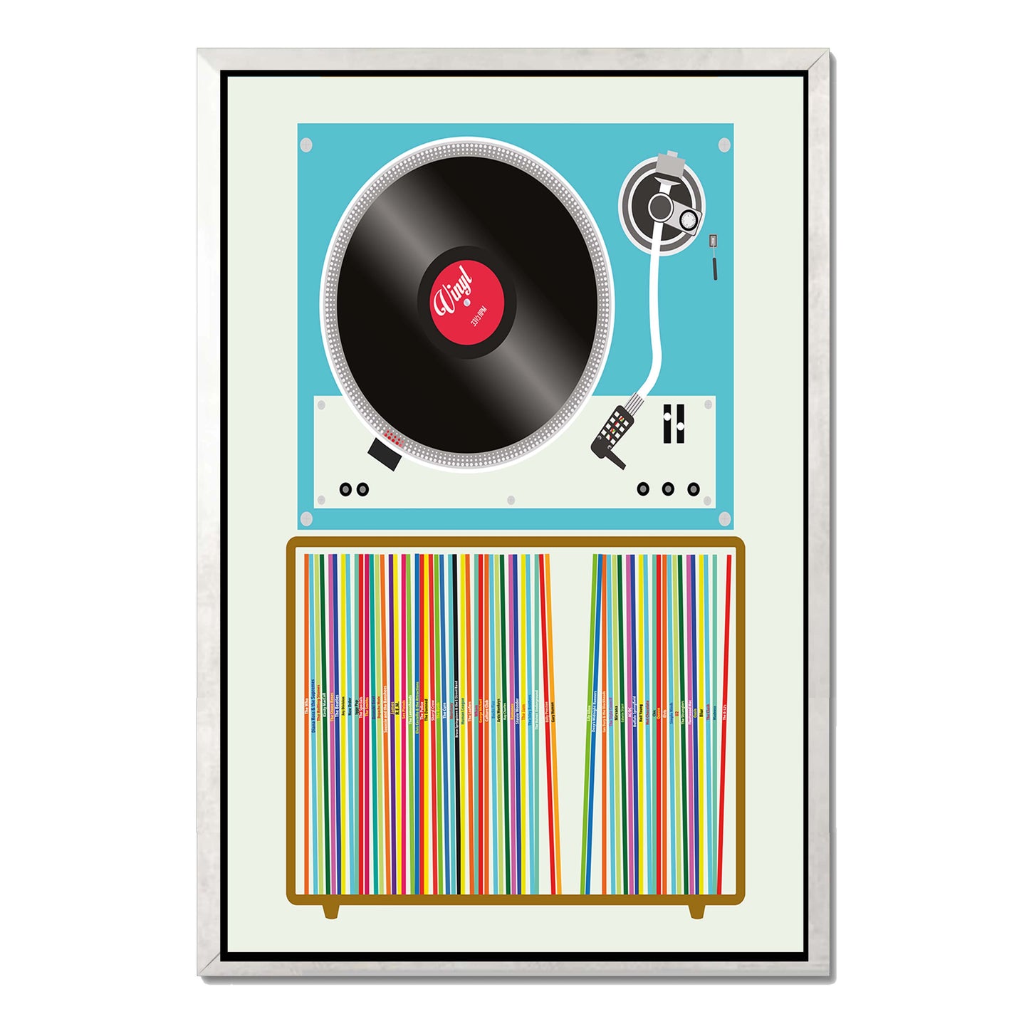 VINYL STACK | CANVAS