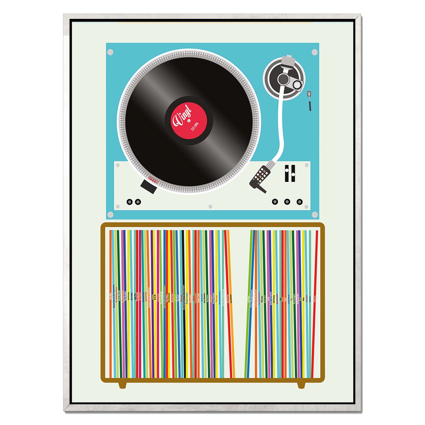 VINYL STACK | CANVAS