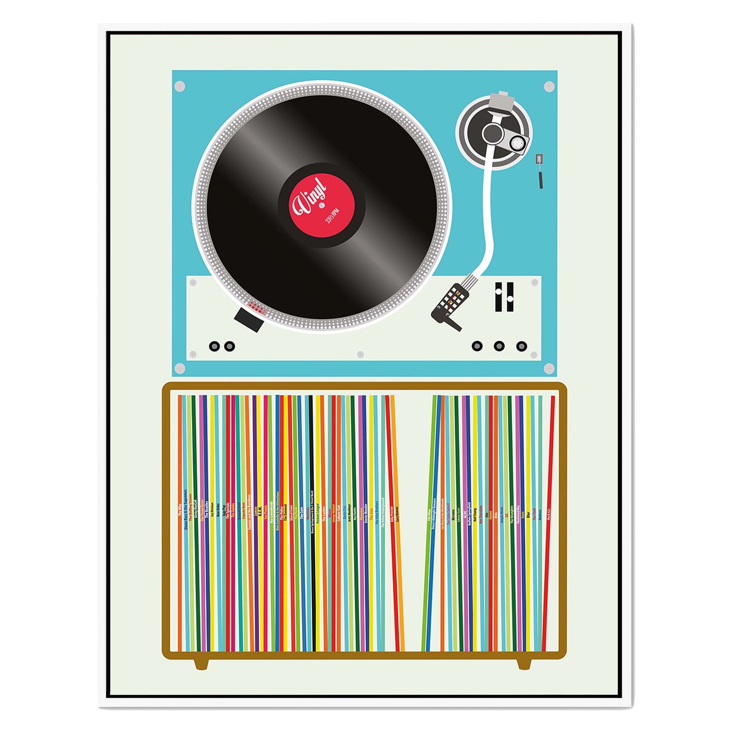 VINYL STACK | CANVAS