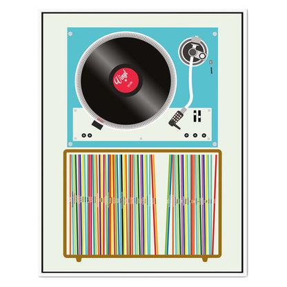 VINYL STACK | CANVAS