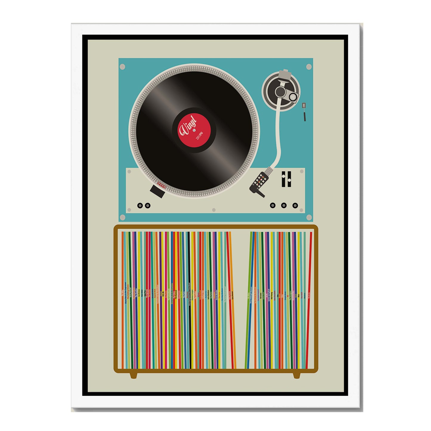 VINYL STACK | CANVAS