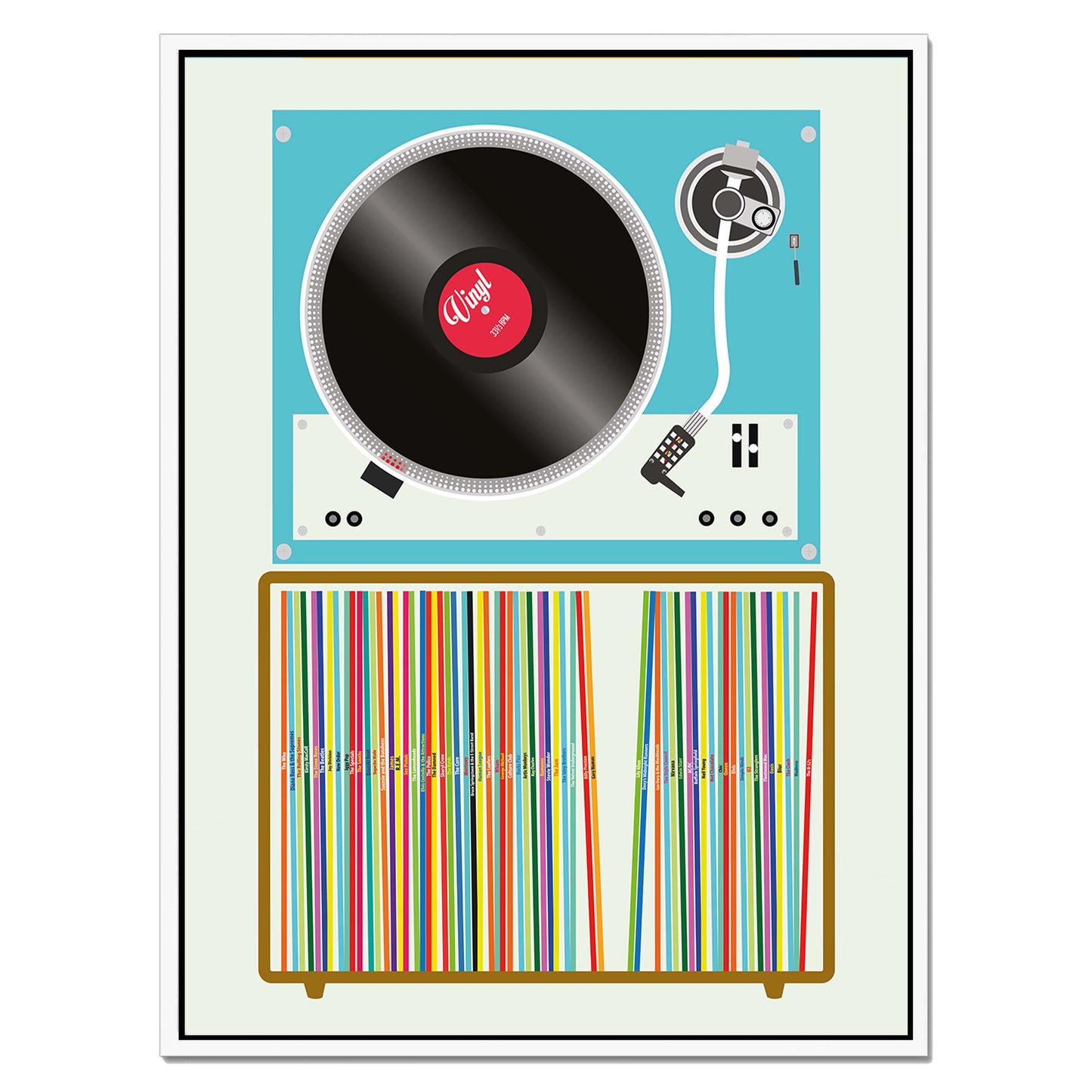 VINYL STACK | CANVAS