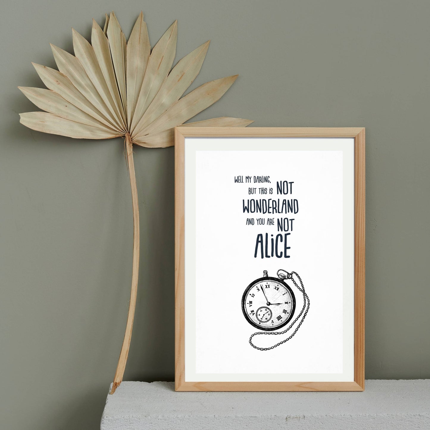 WELL MY DARLING | PRINT