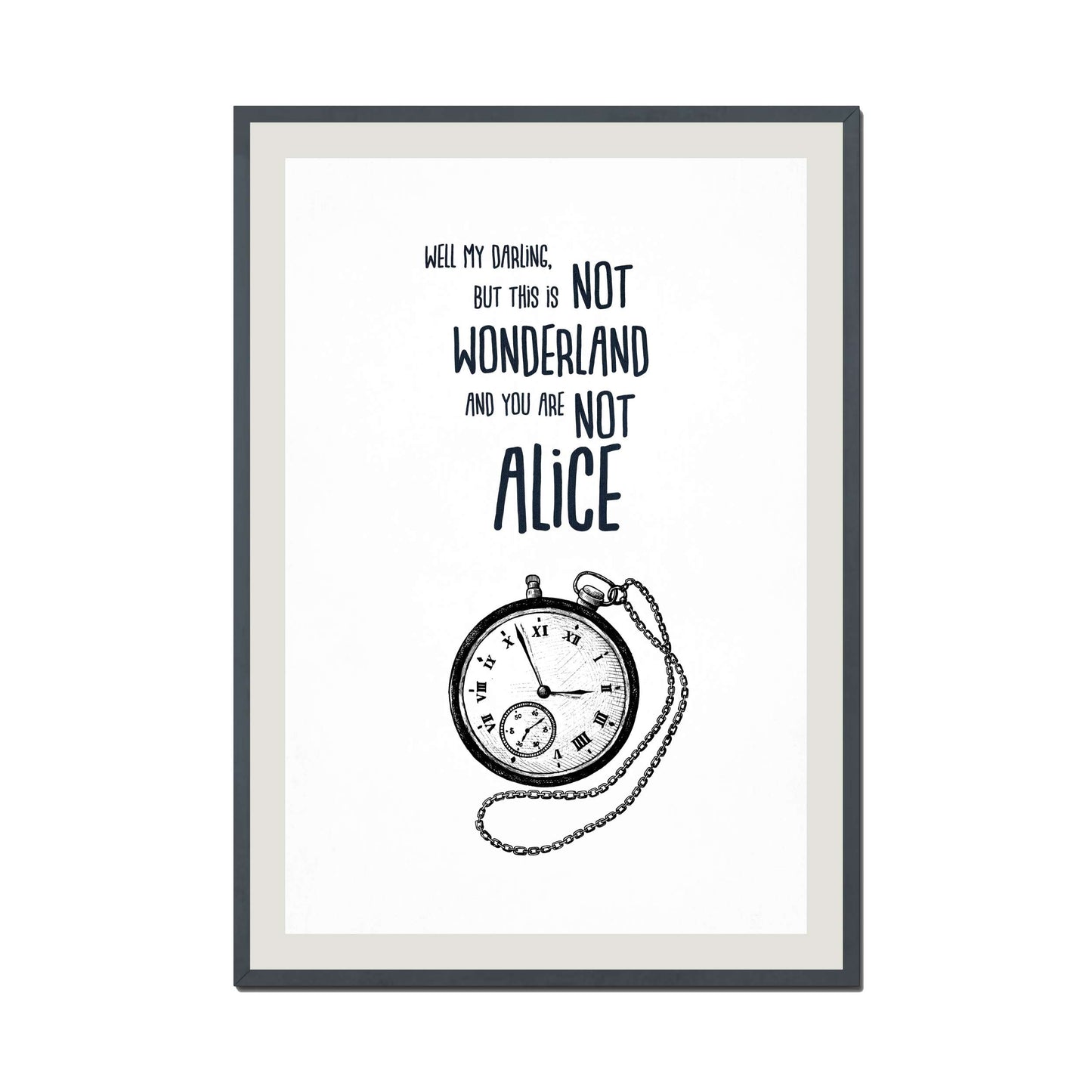 WELL MY DARLING | PRINT