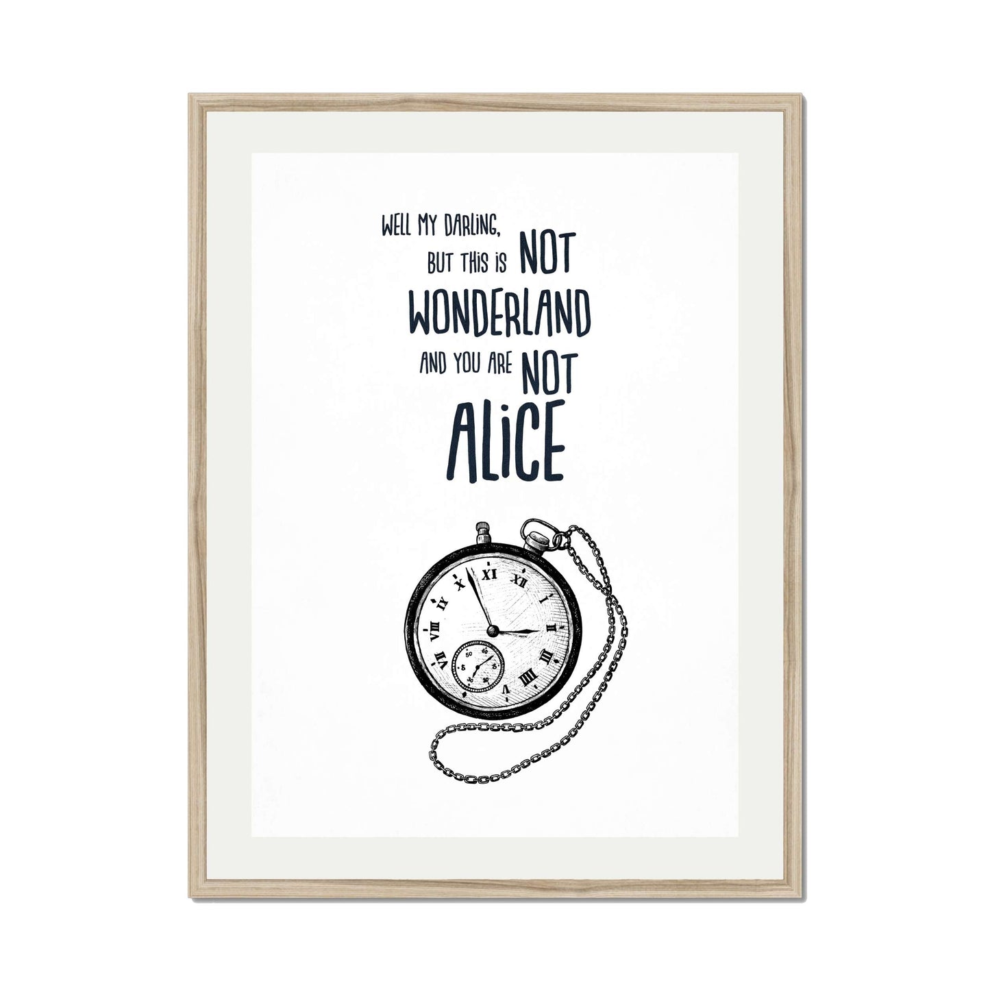 WELL MY DARLING | PRINT