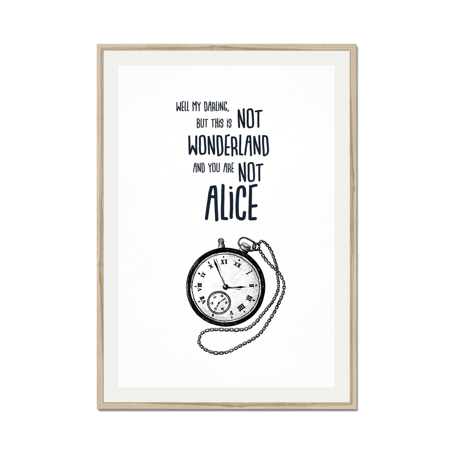 WELL MY DARLING | PRINT