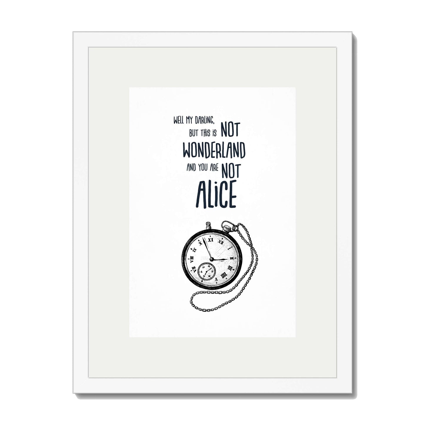 WELL MY DARLING | PRINT