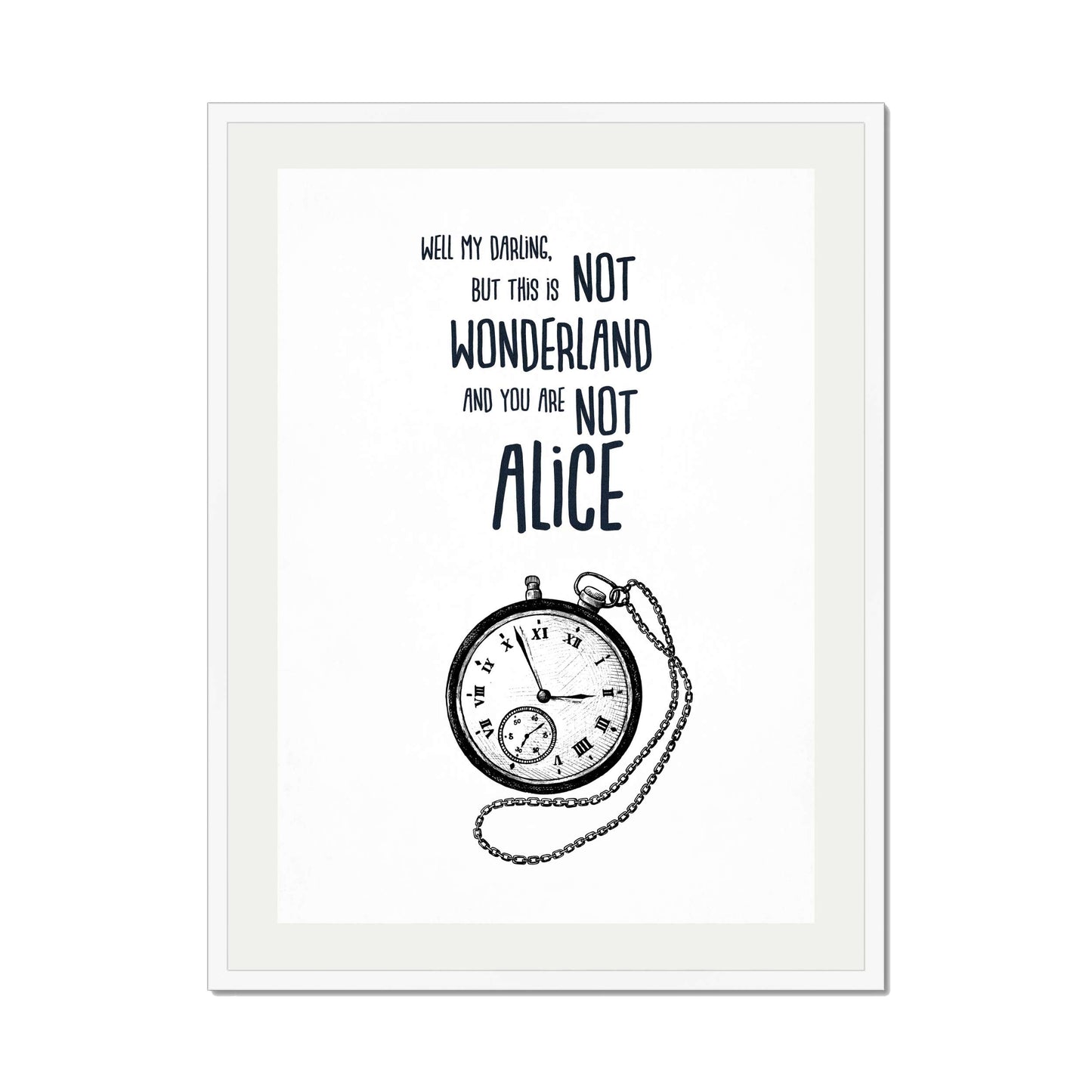 WELL MY DARLING | PRINT