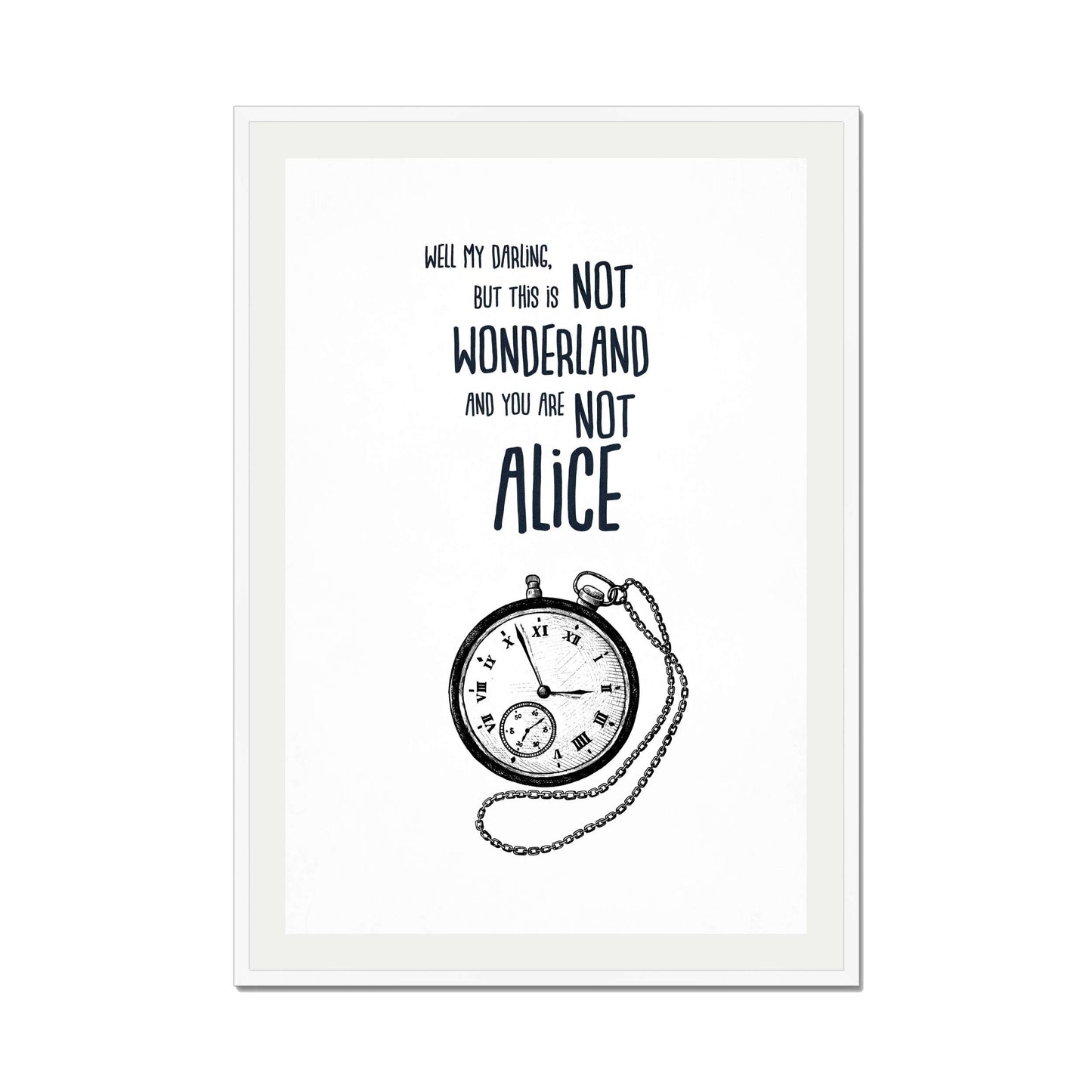 WELL MY DARLING | PRINT