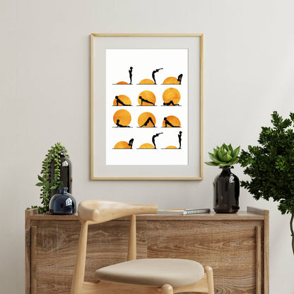 YOGA SUN | PRINT