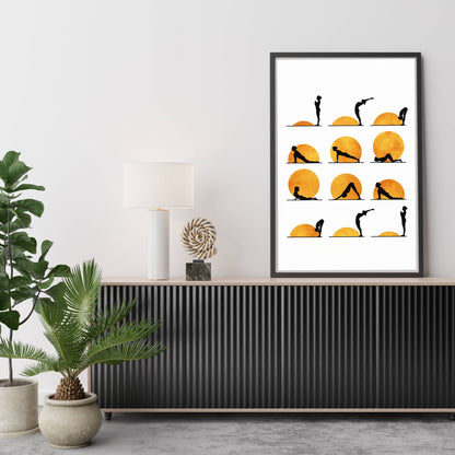 YOGA SUN | PRINT